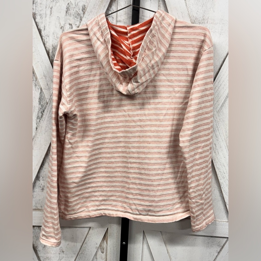 Columbia Orange Striped Women's Hoodie - Picture 4 of 4